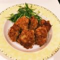 hanna♪♪'s cooksnap of when they made 安い材料で☆ナスの肉巻きカツ風.