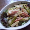 えれぼん's cooksnap of when they made 長いもと舞茸の胡麻ドレ炒め.
