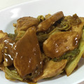 kk4788's cooksnap of when they made 鶏むねとキャベツのカレーマヨ炒め☆.