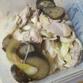 なるちゃん☆★'s cooksnap of when they made とにかく簡単、鶏肉と野菜の蒸しポン酢.