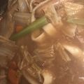 ゆうのんにいのん's cooksnap of when they made 残ったカレーをリメイク☆あったかカレー鍋.
