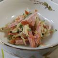 NAGANO久留米's cooksnap of when they made もやし きゅうり ハムの サラダ☆.