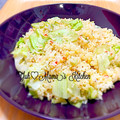 YUH♡ママ's cooksnap of when they made ☆手抜き!?炒飯の素で簡単レタス炒飯☆.