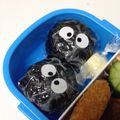 にゃー◎'s cooksnap of when they made 一番簡単！シールでキャラ弁☆おにぎり.