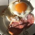 ルナＰボール's cooksnap of when they made ズボラ主婦のハムエッグ.