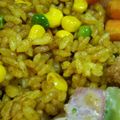 めかにか's cooksnap of when they made 10分で簡単☆カレーピラフ.
