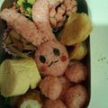 fndcb837's cooksnap of when they made 簡単 キャラ弁＊コロン♪ うさちゃん.