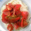 みるもンチー's cooksnap of when they made トマトの冷製そうめん.