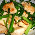 きむあつあつ's cooksnap of when they made 簡単！！鶏ムネ肉とニラのピリ辛炒め♪.