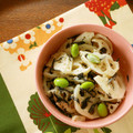 ちょこ０１７'s cooksnap of when they made ひじきと蓮根の簡単梅肉マヨ和え♪.
