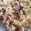 H♡S's cooksnap of when they made ランチ！バター醤油のパラパラチャーハン.