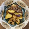 チェブきち's cooksnap of when they made さつまいもと牛肉のきんぴら.