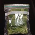 オイゼビウス's cooksnap of when they made 葉物野菜の冷凍保存。一人暮らしの自炊に。.