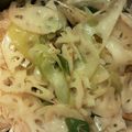 もへりん's cooksnap of when they made 蓮と長ネギのピリッとマリネ♫.