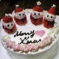 u_un_n's cooksnap of when they made 2007★苺サンタのクリスマスケーキ.