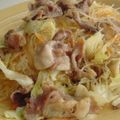 まるごーる's cooksnap of when they made レンジで簡単　キャベツと春雨のチャプチェ.