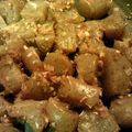 よっちゃ's cooksnap of when they made こんにゃくの甘辛煮☆作り置き.