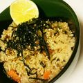 ごーまゆ's cooksnap of when they made かぼすをギュッ♡秋の幸せ炊込みご飯♫.