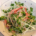 ユキぽっちん's cooksnap of when they made かいわれとカニカマの簡単サラダ.