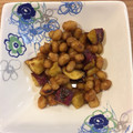 クックUQ7TGV☆'s cooksnap of when they made さつま芋と大豆の甘辛和え.