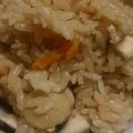 hamanny's cooksnap of when they made 小さなホタテとキノコ類の炊き込みご飯.