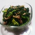 おーちゃんマン's cooksnap of when they made 大根の葉をナムルっぽく.
