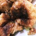 クックBKY9C5☆'s cooksnap of when they made 秋鮭の白子唐揚げ〜にんにく味～.