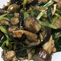 酢豚のパイナップル's cooksnap of when they made ナス　小松菜　油揚げの蒸し炒め.