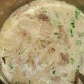 オリーブゥ's cooksnap of when they made 切り干し大根の食べるごま味噌豆乳スープ鍋.