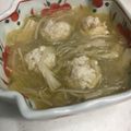 キャップとラム's cooksnap of when they made 肉団子ときのこのスープ.