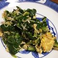オズのオズマ姫's cooksnap of when they made ＊大根の葉としらすの卵炒め＊.