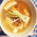 jununu's cooksnap of when they made 崩し豆腐の中華風スープ.