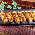 ３匹の大ぶたママ's cooksnap of when they made 厚揚げの豚肉巻き焼きこってりあん仕上げ.