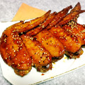 ☆イオリんご☆'s cooksnap of when they made 簡単！手羽先の甘辛焼き.