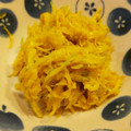 ラブソラ♪'s cooksnap of when they made 菊のごま油と麺つゆ和え.
