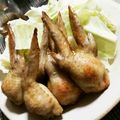 *菜の花*'s cooksnap of when they made ∽∽簡単♪手羽先明太子∽∽.