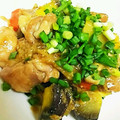 ユーロン's cooksnap of when they made 旨味たっぷり＊さつまいもと鶏肉の味噌煮＊.