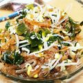 甘茶0825's cooksnap of when they made くらげ＆もやし☆胡麻酢和え.