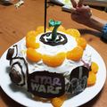あんけん's cooksnap of when they made キャラチョコプレート（スターウォーズ）.
