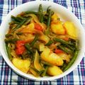 daidai127's cooksnap of when they made インゲンとトマトのサブジ.