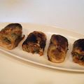 tanyu's cooksnap of when they made ｲﾜｼの梅ｼｿ&薬味の2色巻き.