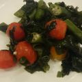 ☆baobab☆'s cooksnap of when they made トマトとおくらとワカメの塩麹ナムル.