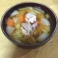 ❤︎ローズマリー❤︎'s cooksnap of when they made めっけもん♪ささみ肉入り味噌汁.