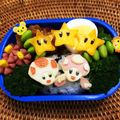 mimiminomi's cooksnap of when they made ☆キャラ弁☆キノピオ キノピコ.