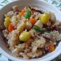 sakuko99's cooksnap of when they made 具沢山の中華おこわ.