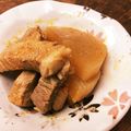 おにぎりママ's cooksnap of when they made フライパンで♪大根と豚肉の韓国風.
