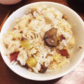 ケイぼん's cooksnap of when they made 甘栗とサツマイモで簡単栗ごはん.