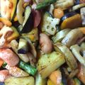 さらさらそらら's cooksnap of when they made ベーコン蓮根ジャガイモのガリバタ醤油炒め.