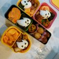 なんだかんだでのん's cooksnap of when they made ゆでたまゴーストでハロウィン☆お弁当にも.
