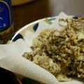 クニカニ's cooksnap of when they made 沖縄もずくの天ぷら.